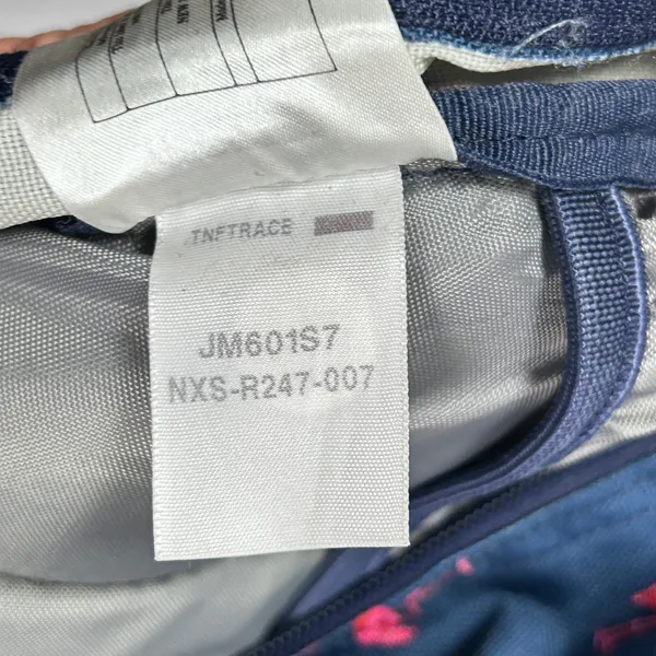 Trans by JanSport Pink Flamingo Backpack SuperBreak School Bag Navy Blue Pink - Image 8