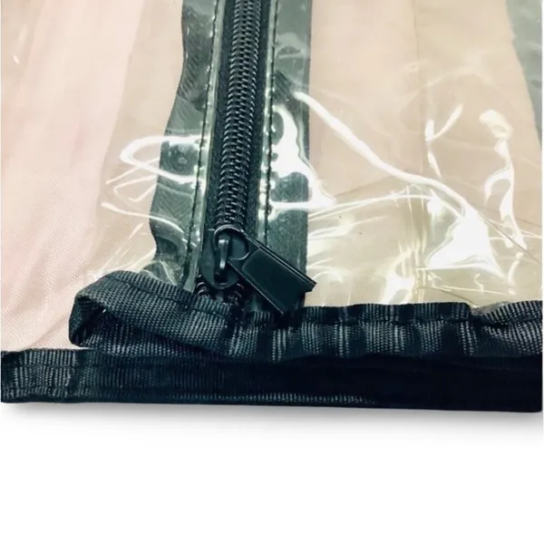 Travel Roll Up Cosmetics Bag with Removable Clear Pouches Hanger - Image 4