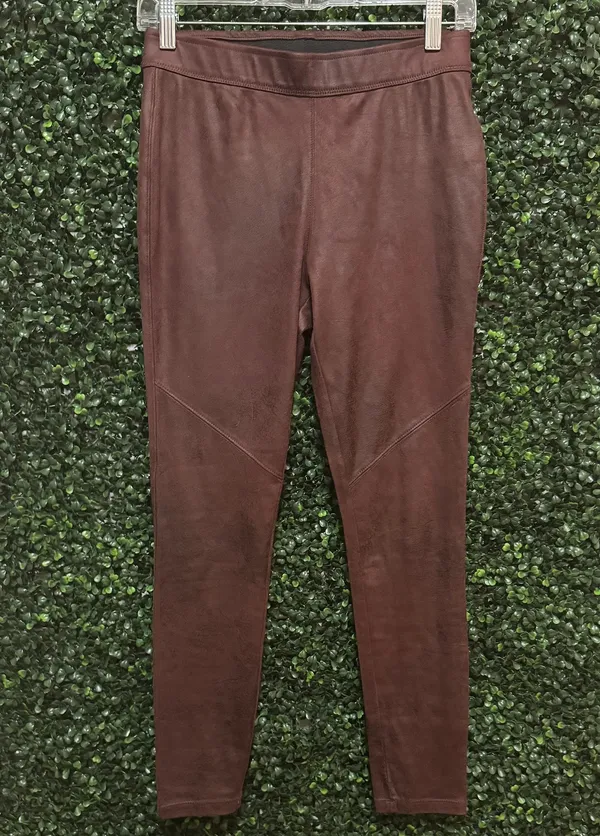 Free People MIDNIGHT VEGAN FAUX SUEDE LEGGINGS - Image 7