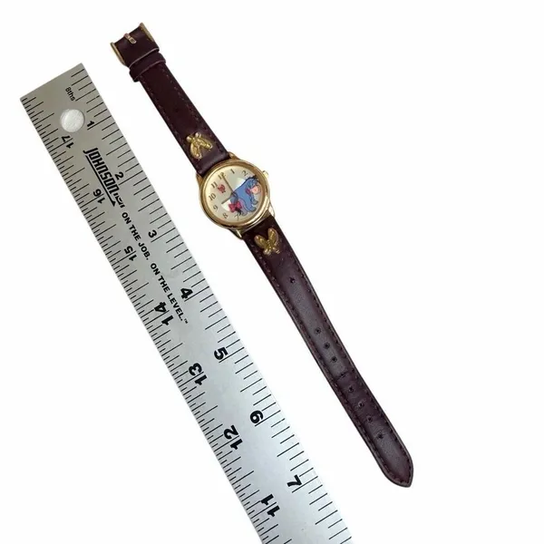 Disney Eeyore Animated Tail Watch Vintage SII Japan Winnie the Pooh Butterfly St - Image 9