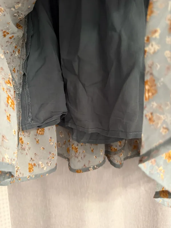Altar'd State Skirt Floral Ruffle Mini - Image 3