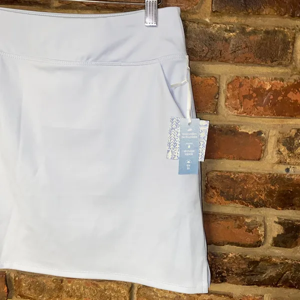 NWT Sigrid Olsen UPF 50 Lilac A-Line Tennis Golf Skort Women's Size Small - Image 3