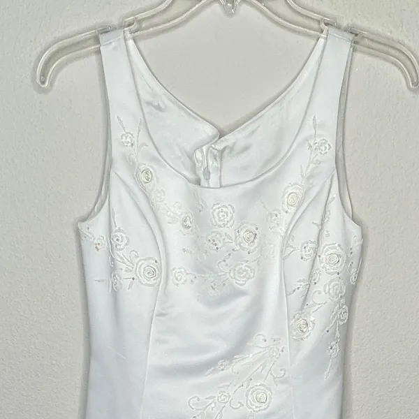 Dollar Clothing Wedding‎ Dress White - Image 10