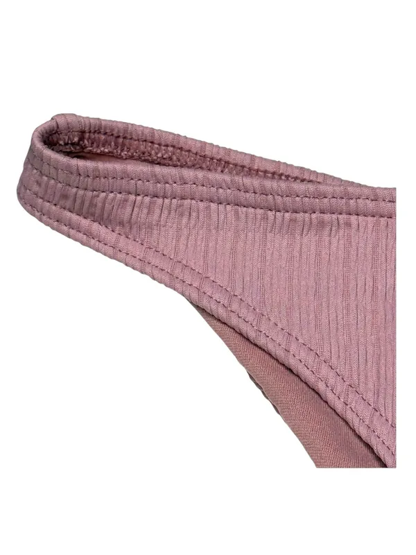 new Roxy ☀︎︎ Stay Golden Textured Ruched Mini Bikini Bottom ☀︎︎Lilac Pink ☀︎︎ S - Image 10