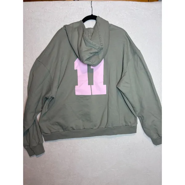 Lonely Ghost Always Thinking Of You Hoodie Sage Green Pink 11:11 Graphic 2X - Image 7