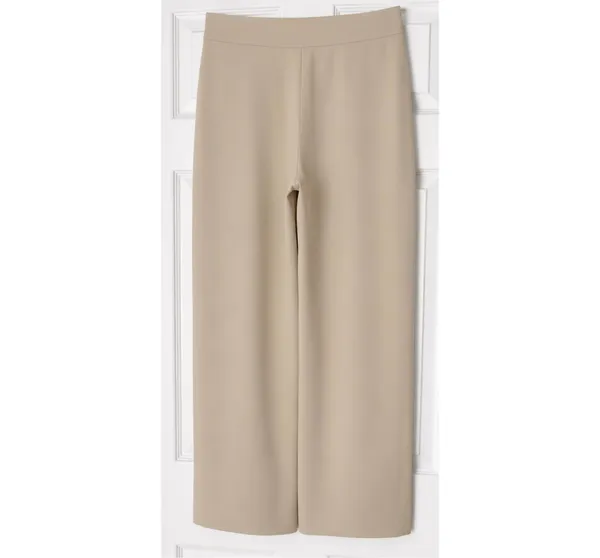 Giorgio Armani Vintage beige wide leg trousers - Image 3
