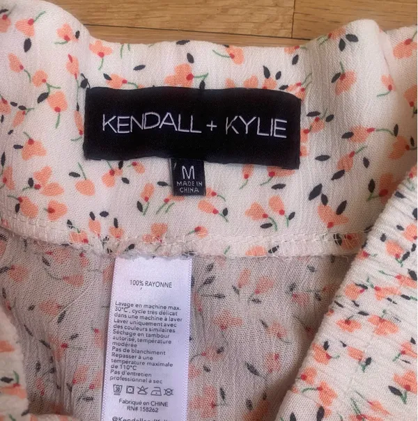 Kendall + Kylie Wide Leg Floral Pants - Image 5