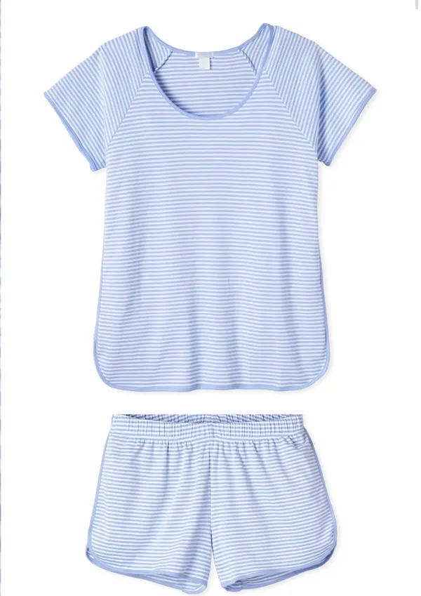 LAKE Pajama Pima Set Blue Size L - Image 4