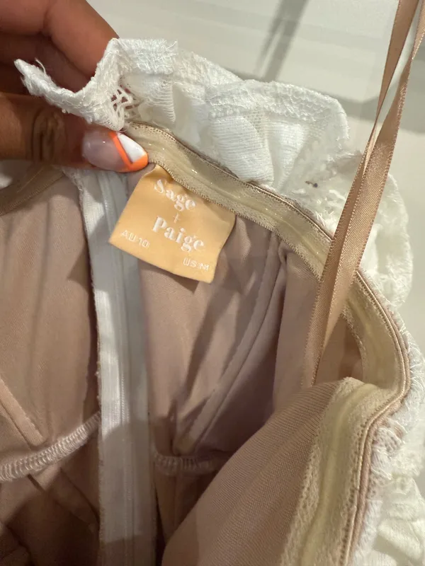 graduation dress White Size M - Image 2