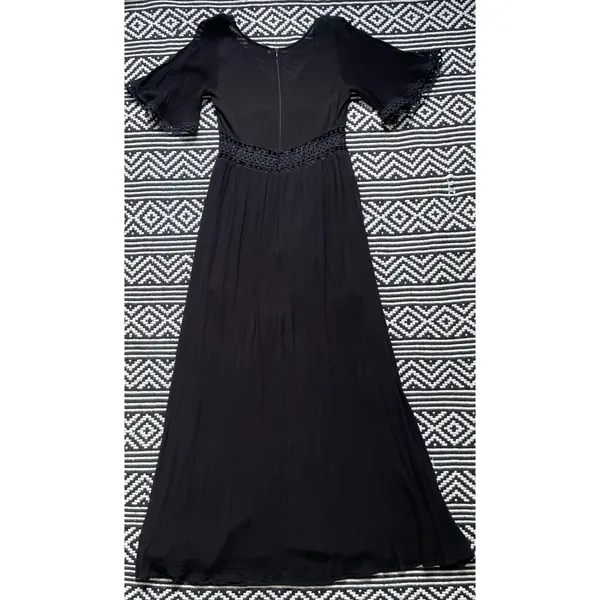 Lulu’s Puerto Vallarta Black Embroidered Maxi Dress - Image 18