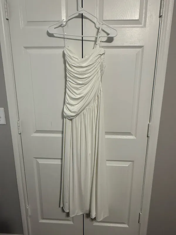 Babyboo CLAUDIA MAXI DRESS - WHITE - Image 5