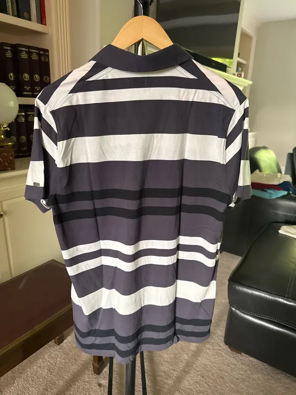 Nike Dry Player Stripe Golf Polo - Image 2