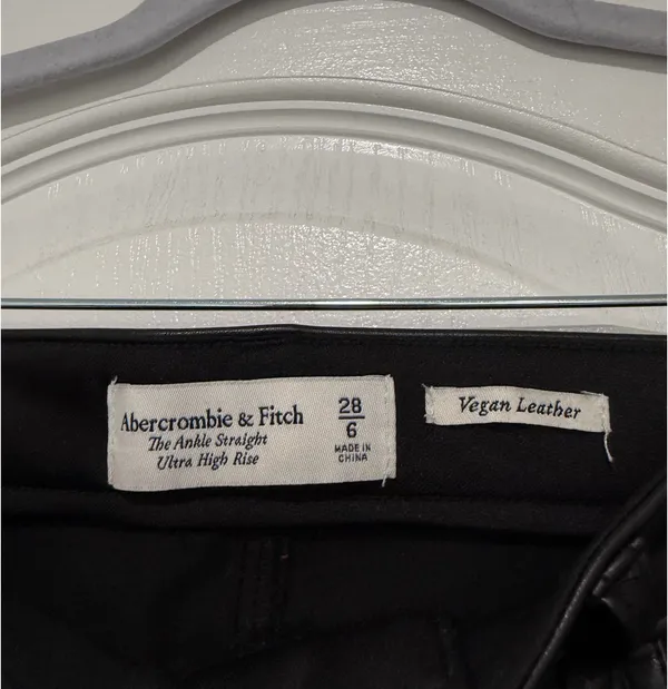 Abercrombie Leather Pants - Image 4