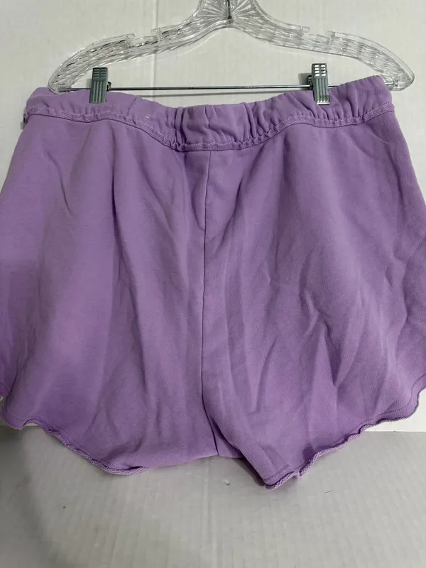 JoyLab Lavender Elastic Waist Drawstring Athletic Sweat Shorts - Image 4