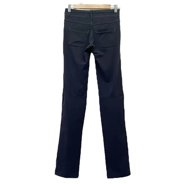 Kuhl Womens 2 Black Stretch Straight Leg Hiking Travel Outdoor Pants Drawstring - Image 3