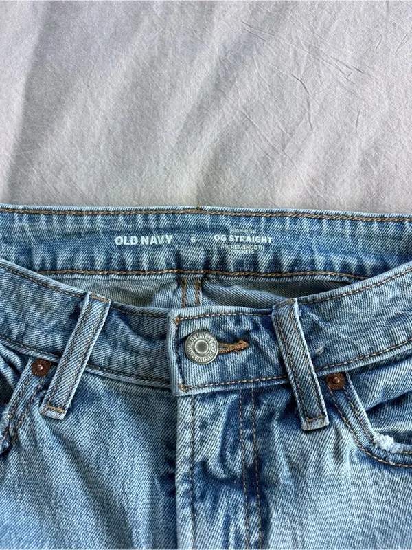 Old Navy OG Straight High-Rise Jeans - Image 3