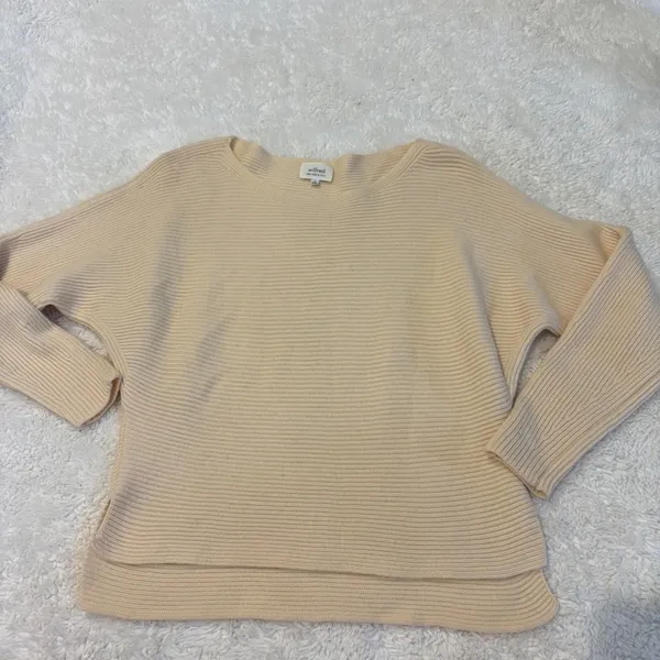 Aritzia Wilfred Merino Wool Pullover Knit Sweater Classic Preppy Chic Old Money - Image 2
