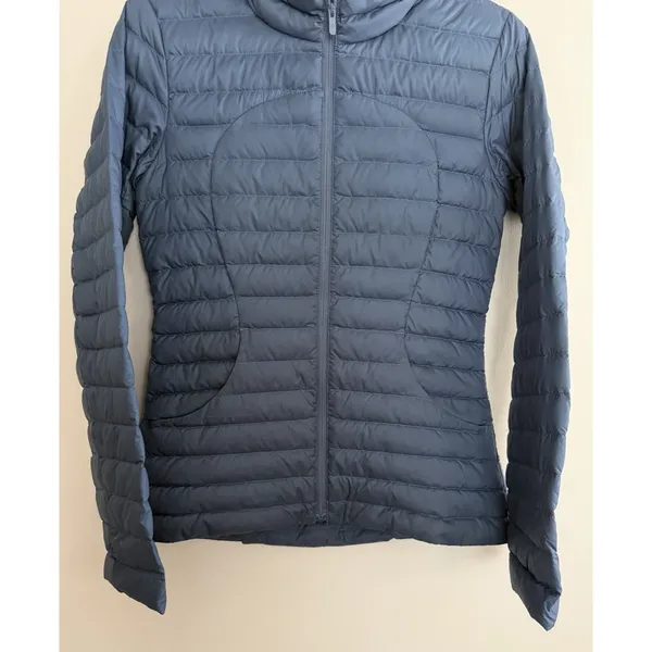 Lululemon Pack It Down Jacket Blue Women's Size 4 - Image 5