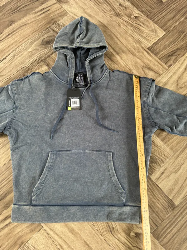 Alphalete Women’s Terry Oversized Hoodie - Blue Topaz ,Size Medium - Image 6