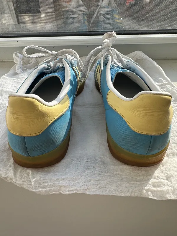 Adidas Gazelle Sky Blue Sneakers - Image 8
