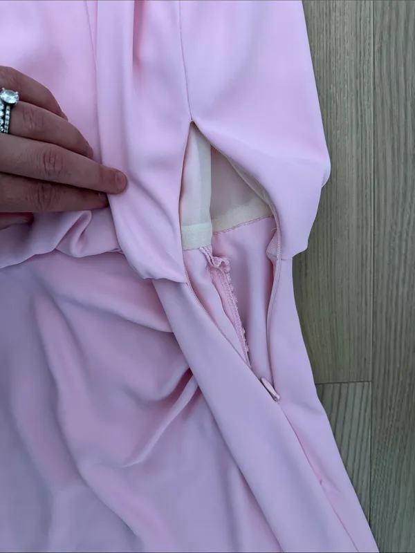 Zara Pink Maxi Dress - Image 5