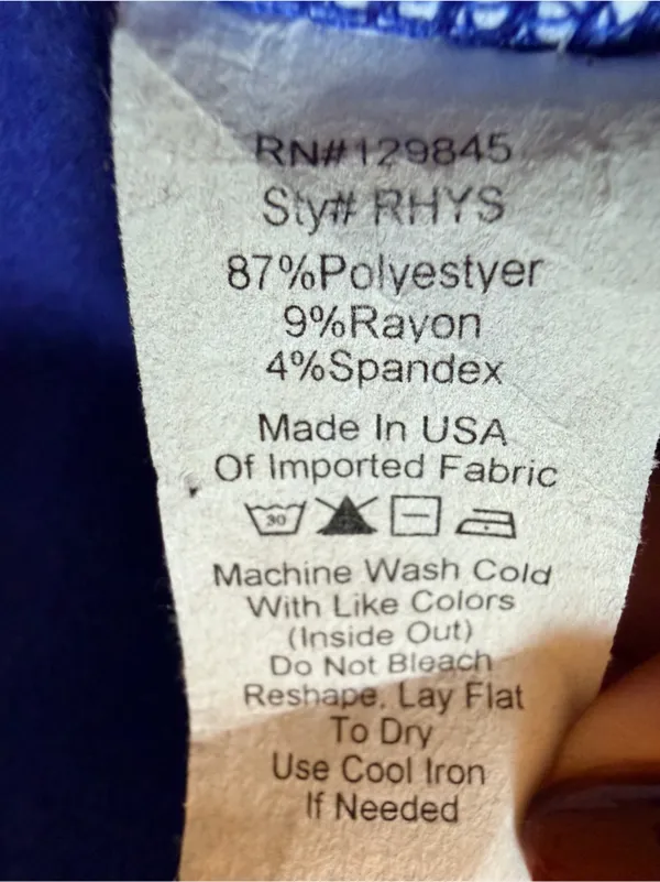 Bailey Blue puff-sleeve pullover hoodie royal blue NWOT - Image 5