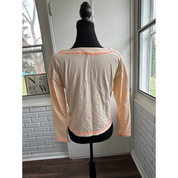 Free People Intimately Chill Evening‎ PJ Top large boho athleisure layered cozy - Image 5