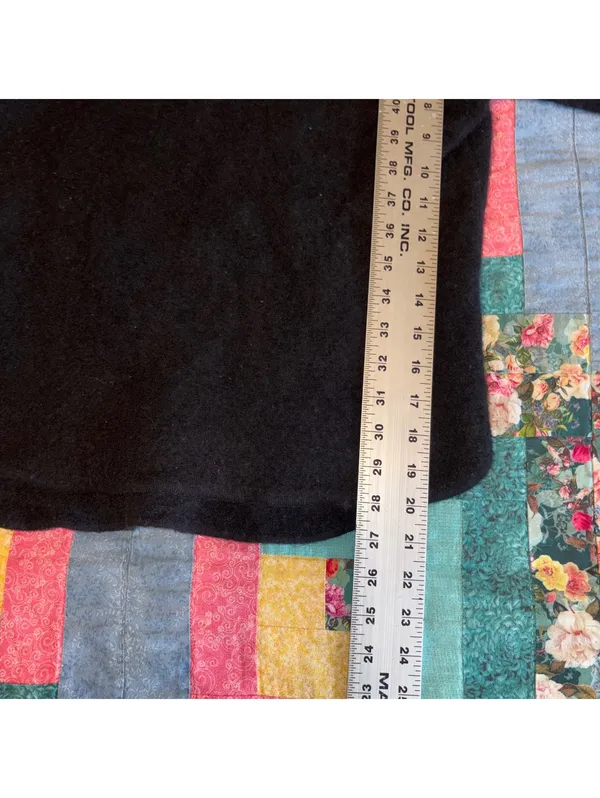 Cashmere Charter Club Luxury $199 100% Cashmere Woman’s S black cashmere sweater - Image 9