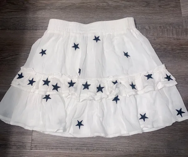 These Three Boutique Star Ruffle Skirt - Image 4