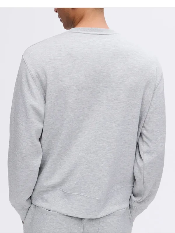 Outdoor Voices Light Gray Stratus Crewneck Sweatshirt - Image 3