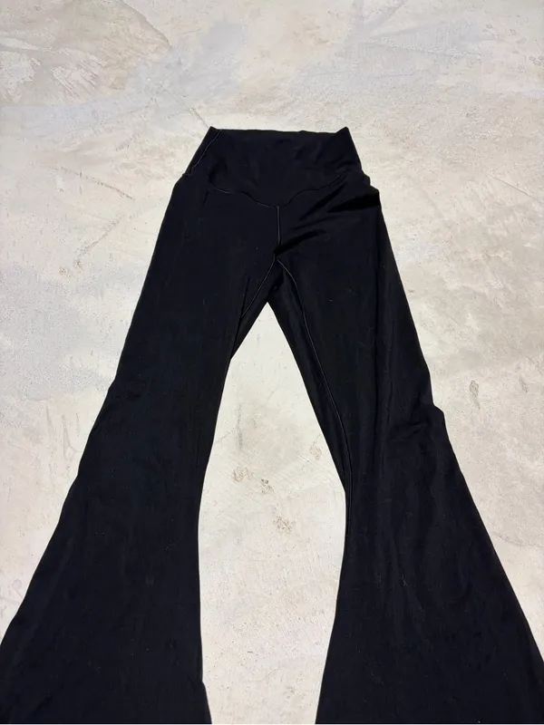 Aerie offline Black Flared Yoga Pants leggings - Image 2