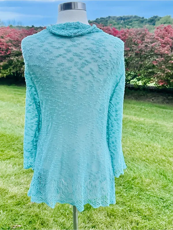 Roz & Ali Lightweight Open Front Cardigan - Image 7