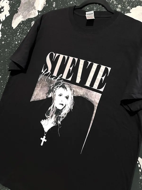 Stevie Nicks Fleetwood Mac Gothic Portrait Shirt - Image 2