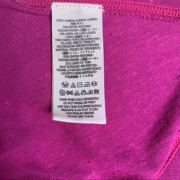 Free People New Vibes Tank Top Pink Small S Lightweight Embellished Boho NWT - Image 12
