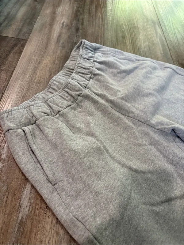 Pact Organic Cotton Cloud Brushed Fleece Jogger Sweatpants Gray Medium - Image 5