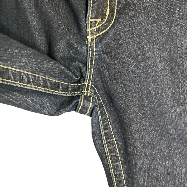 Miss Me Jeans Womens Size 28‎ Easy boot cut Denim Embellished Pockets - Hemmed - Image 7