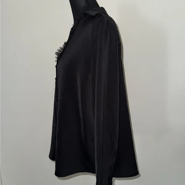 Elegant Black Blouse - Image 3