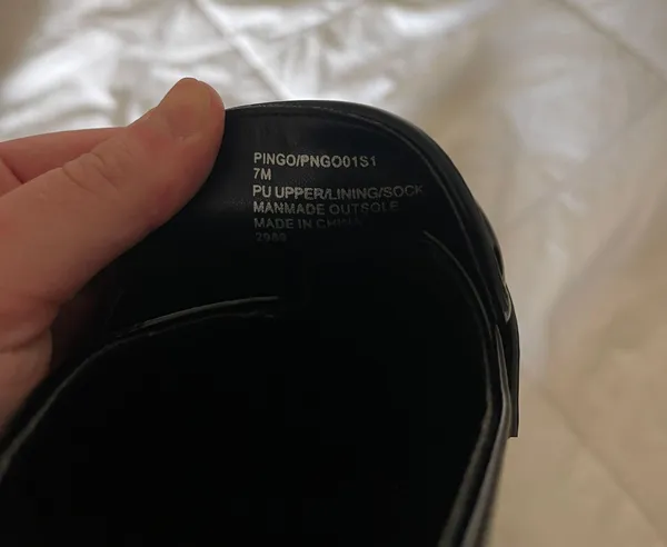 Steve Madden Black Loafer Heel - Image 5