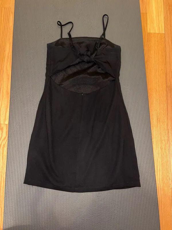 Lulus Dress Mini Black - Image 3