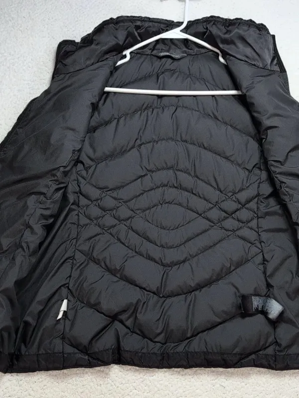 The North Face Aconcagua 550 Goose Down Puffer Vest Women’s Sz Lg Black Full Zip - Image 7
