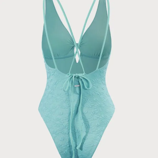 Berlook Floral Textured One-Piece Swimsuit 56 - Image 7