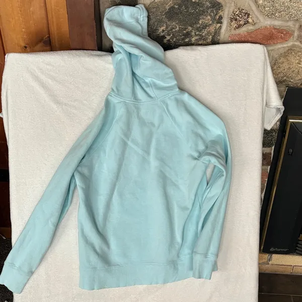 Under Armour Sky Blue Hoodie - Image 4