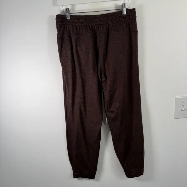 Lululemon Soft Jersey Classic Fit Mid Rise Joggers Heaather Dark Espresso 25" 8 - Image 5