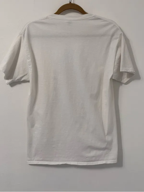 Skeleton Mushroom Flower 100% Cotton T-Shirt Sz M - Image 3