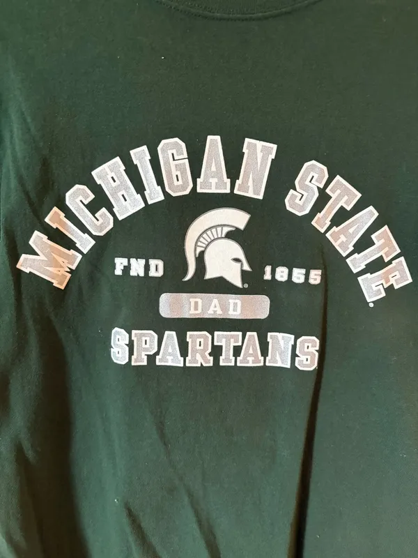 Champion Michigan State Dad T-shirt - Image 2