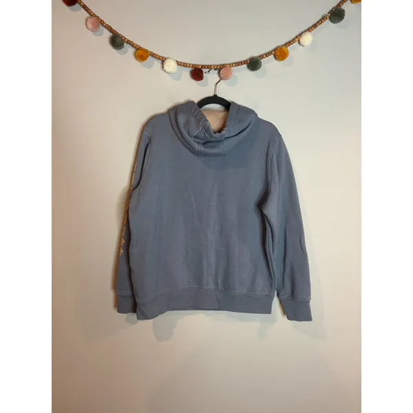 Carhartt Women's blue logo hoodie - Image 2