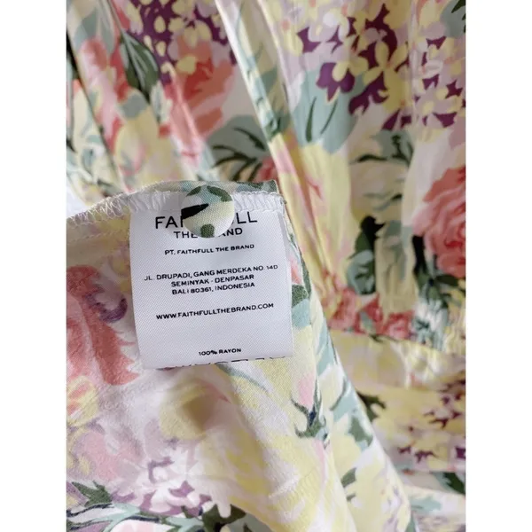 Faithfull The Brand Sidonie Floral Mini Dress - Image 13