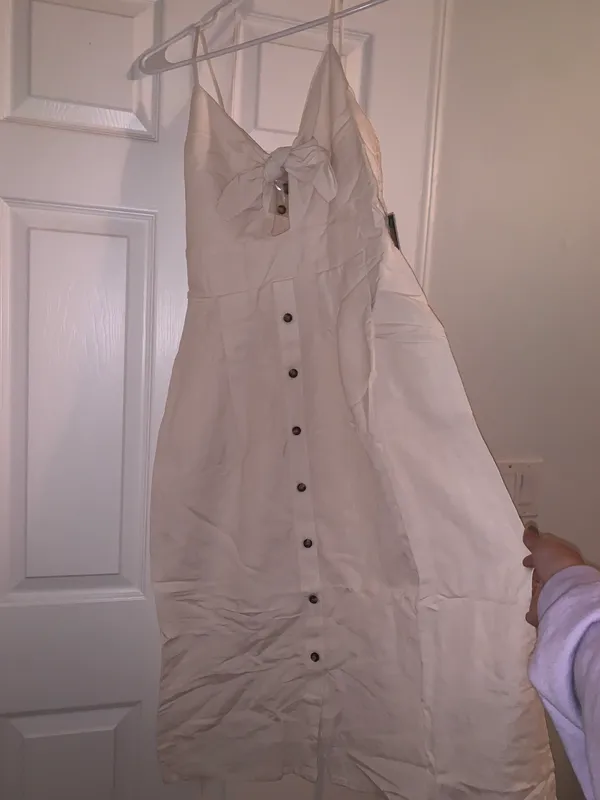 Express Linen Midi Dress - Image 3