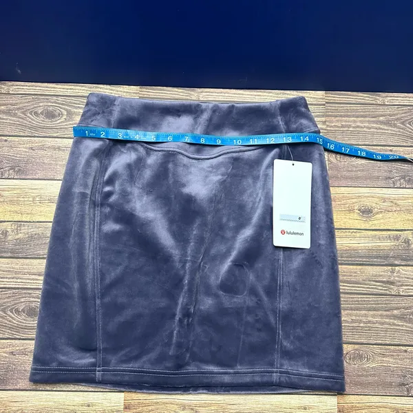 Lululemon Scuba High Rise Mini Skirt Velvet NWT Size Small (NFAL) LW8AL9S - Image 10