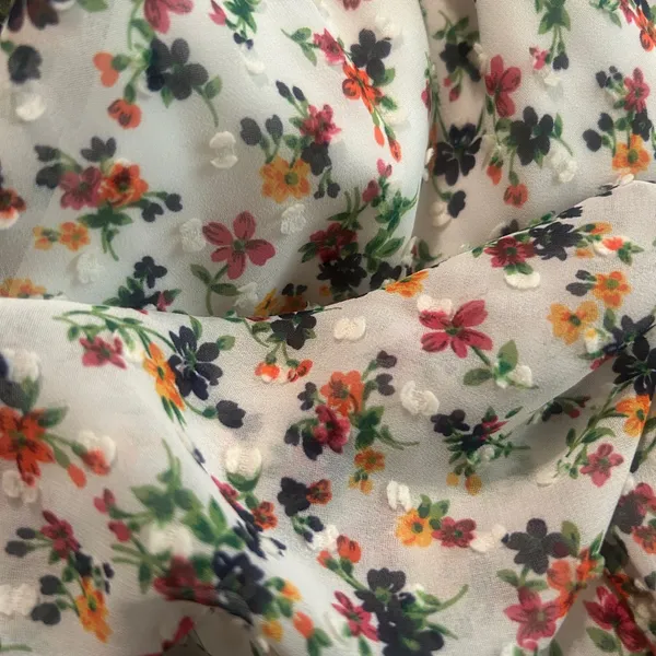 Lush Multicolor Floral Dress large wrap dress - Image 5
